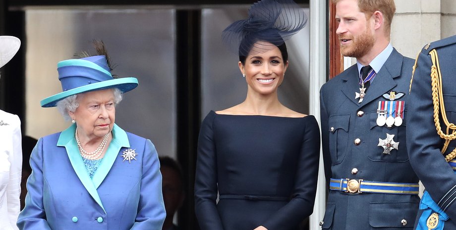 королева Елизавета II, принц Гарри, Меган Маркл, интервью