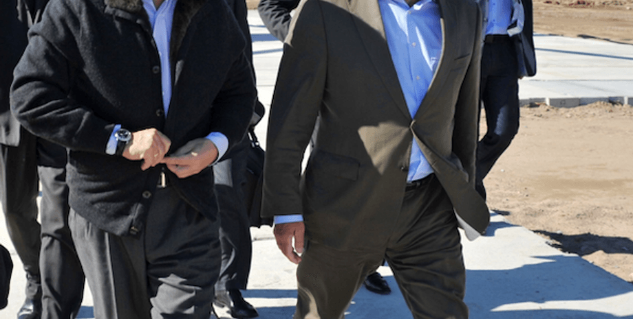 Бывший канцлер Германии, Герхард Шредер, президент РФ, Владимир Путин.