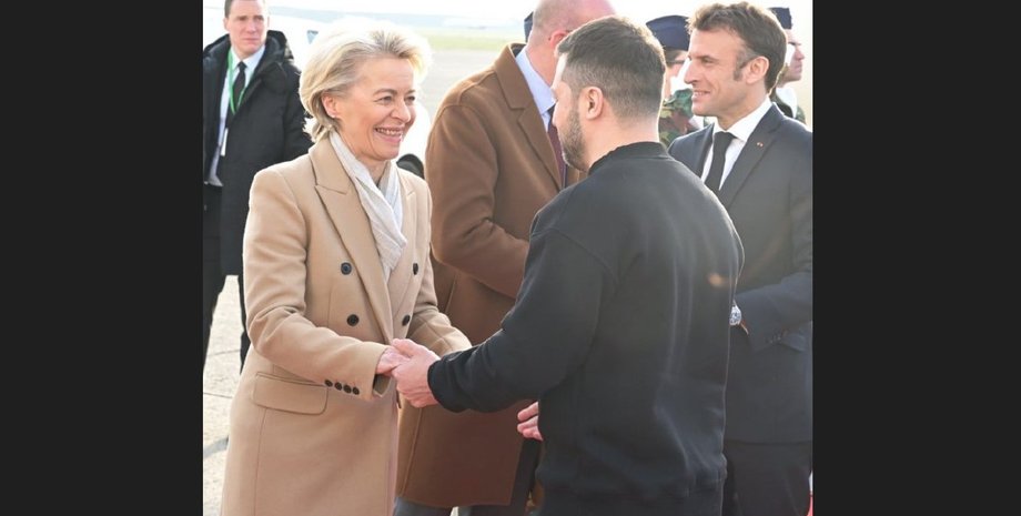 Урсула фон дер Ляйен и Владимир Зеленский, ЕС Украина, Украина вступление в ЕС, Зеленский вступление в ЕС