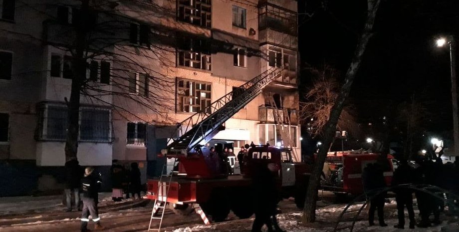 Кропивницкий, жилой дом, квартира, взрыв, пострадавшие,