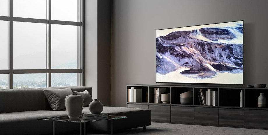 телевизор, ТВ-панель, Samsung QE48S90D