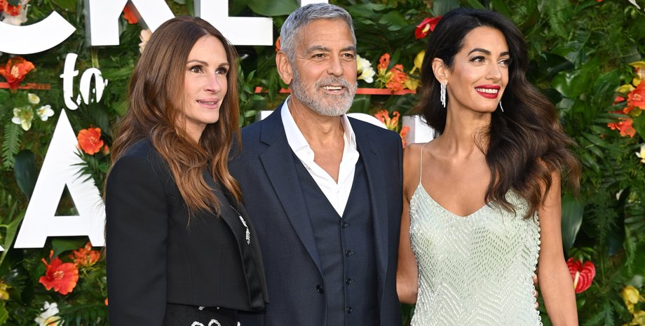 Джулия Робертс, Джордж Клуни, билет в рай, премьера в лондоне, романтическая комедия, Амаль Клуни