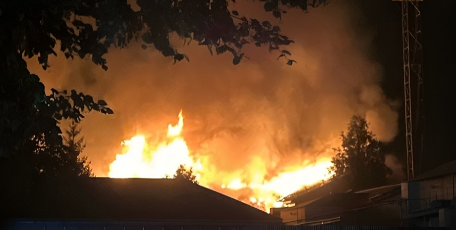 Пожежа, Курська область, війна, Росія, фото