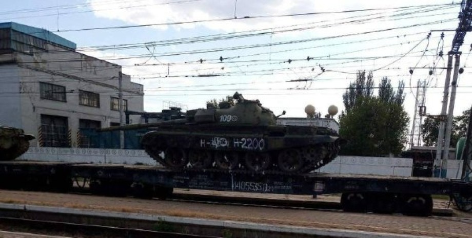 Мелитополь Т-62, танк Т-62, ВС РФ, российские оккупанты