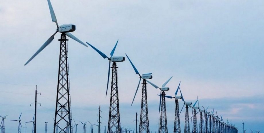 Ветряная электростанция Ветряная электростанция, фото