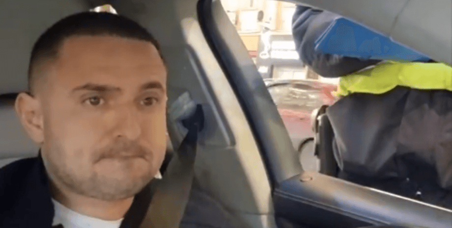 Куницкий нарушил ПДД в Харькове