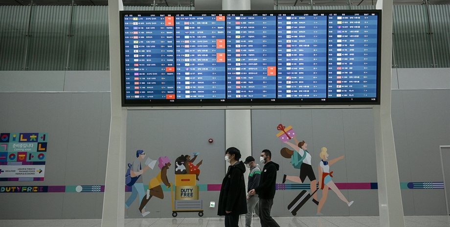 аэропорт, южная корея, россия