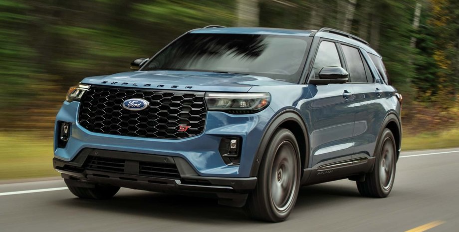 Ford Explorer ST, Ford Explorer, новый Ford Explorer, Ford Explorer 2024, кроссовер Ford