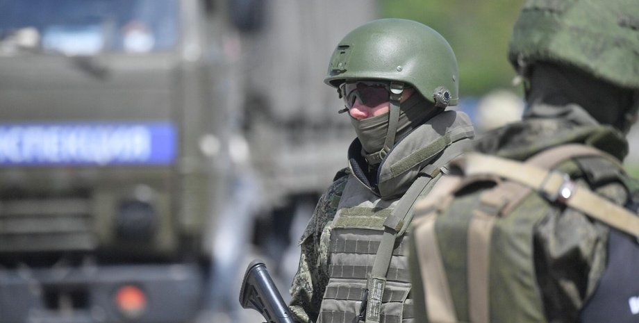 військові, чоловіки, окупанти, російські військові