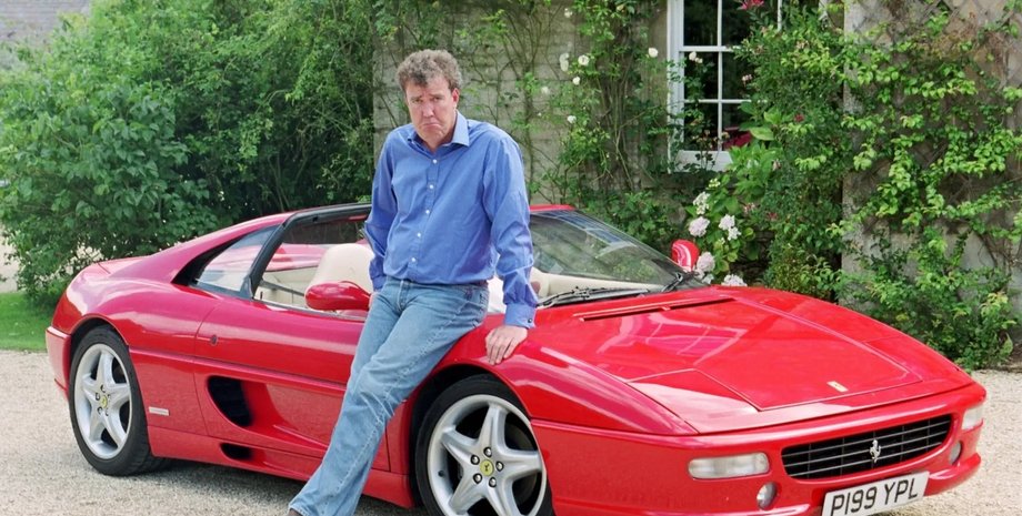 Джереми Кларксон, Ferrari F355, суперкар Ferrari, авто Джереми Кларксона