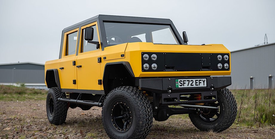 Munro MK_1 Pick-Up, Munro MK_1, британский электромобиль, электрический пикап