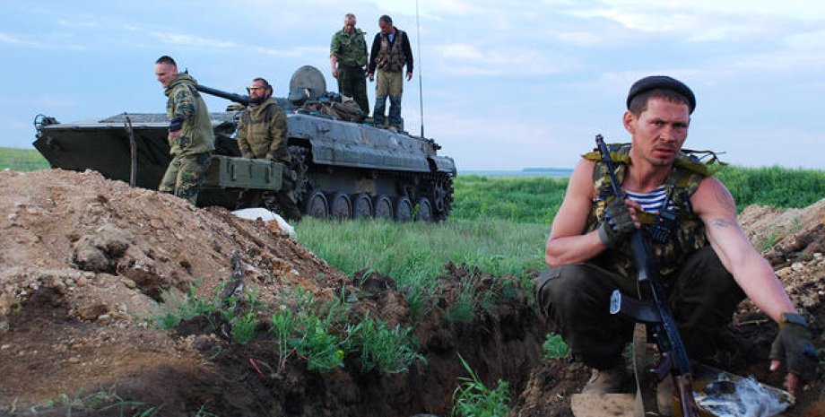 Боевики в Донбассе / Фото из открытых источников