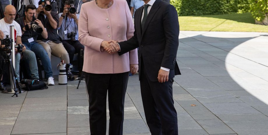 Владимир Зеленский, Ангела Меркель