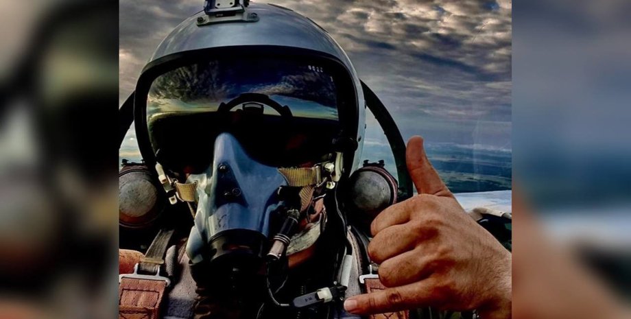 Пилот, ВСУ, Силы обороны, Воздушные силы, истребитель, авиация