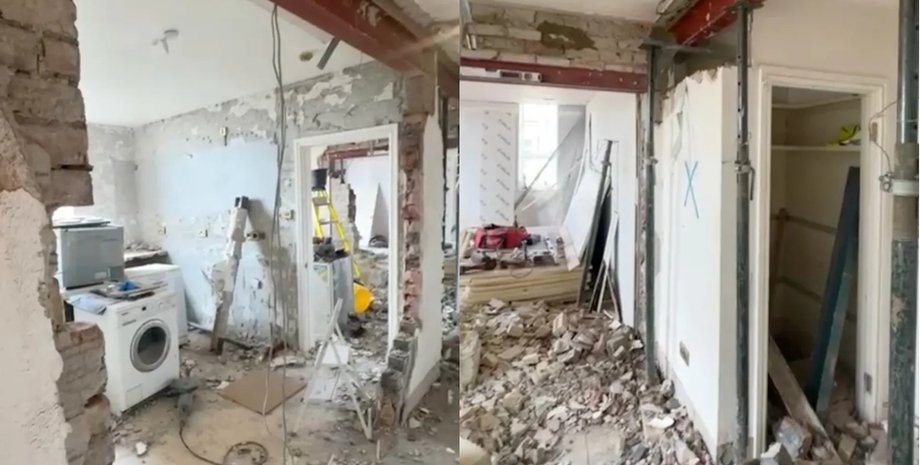 Строитель разрушил "дом мечты" и вынудил семью переехать в трейлер