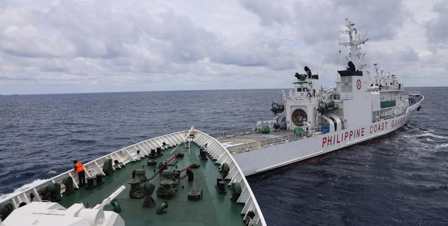 китай, филиппины, берегова охрана