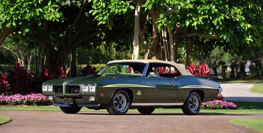 Pontiac GTO 1970, Pontiac GTO, Pontiac GTO the judge, капсула часу, кабріолет Pontiac GTO, спорткар Pontiac