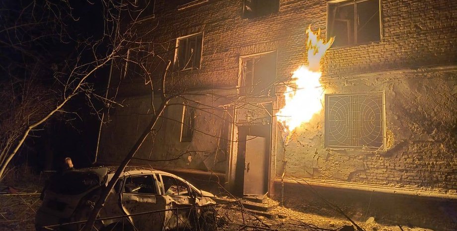 Дрон вибухнув біля багатоповерхівки Чернігів