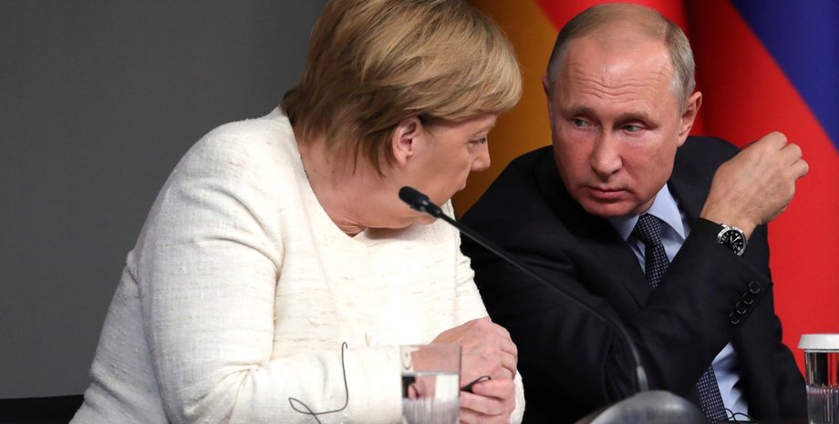 Владимир Путин, Ангела Меркель, телефонный разговор