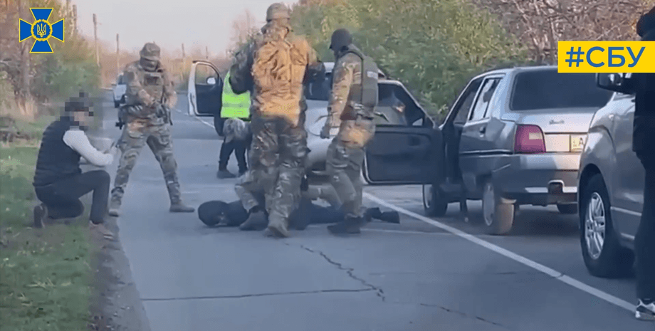 задержание российского агента, Запорожье, СБУ, Запорожская ОВА, задержание СБУ, задержание СБУ