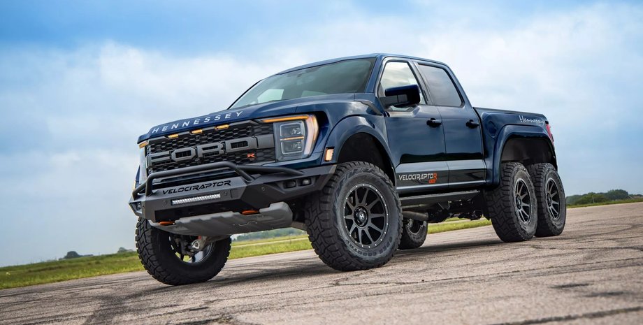Ford F-150 Raptor Hennessey, Ford F-150 Raptor R, Hennessey VelociRaptor 6×6, Ford F-150, тюнинг Ford F-150