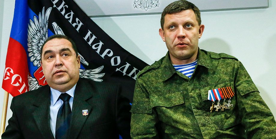 Главари боевиков Игорь Плотницкий и Александр Захарченко / Фото из открытых источников