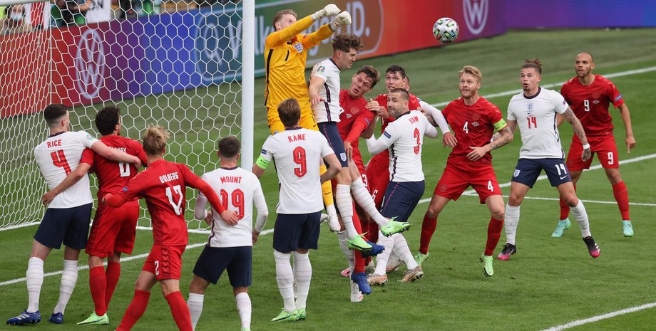 Джордан Пікфорд, Англія — Данія