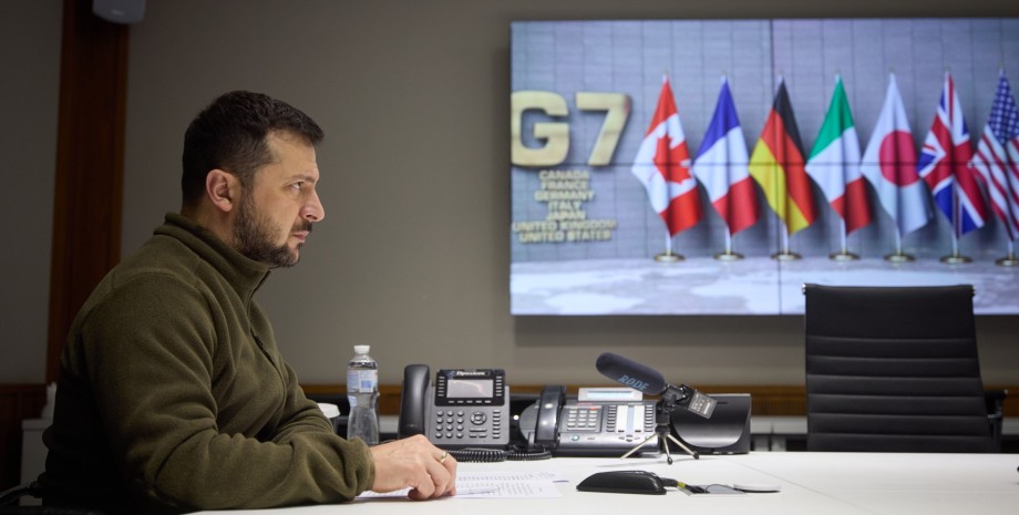 The G7 countries have reported a loan of $ 50 billion to Ukraine secured by arre...