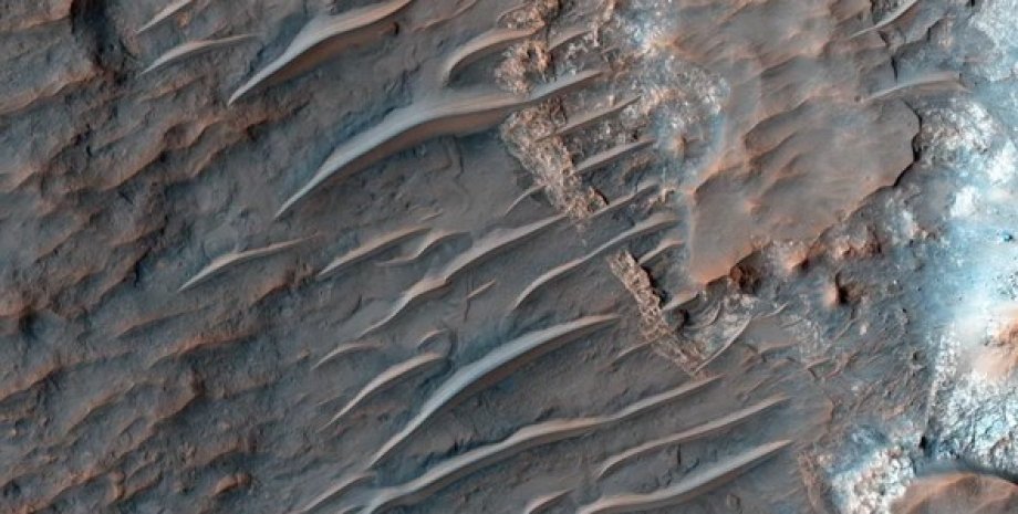 Марс, дюны