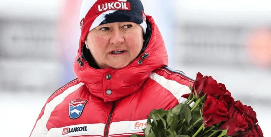 спортсмены РФ, олимпийская чемпионка, глава Федерации лыжников России, z-патриотка