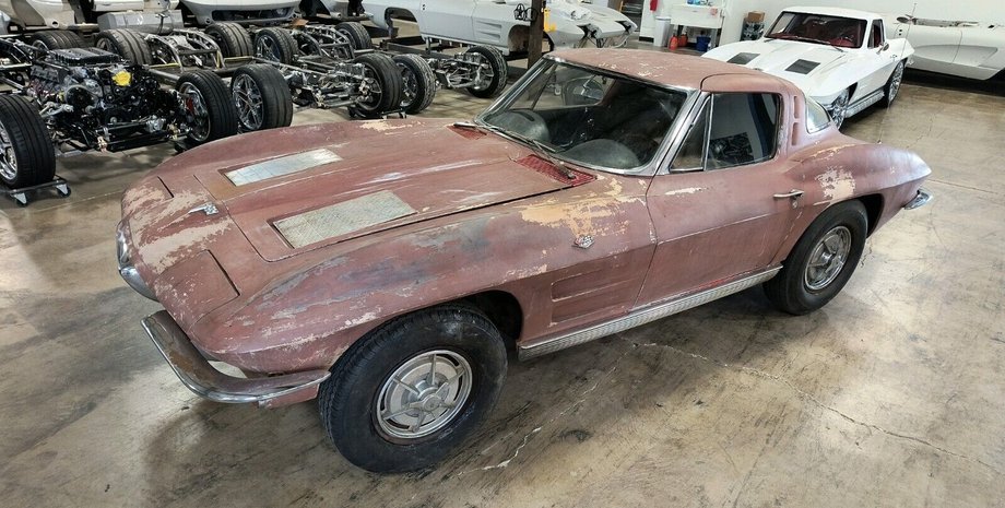 Chevrolet, Chevrolet Corvette, Chevrolet Corvette C2, Авто, Автомобили, Спорткар, Продажа, США, Раритетные авто