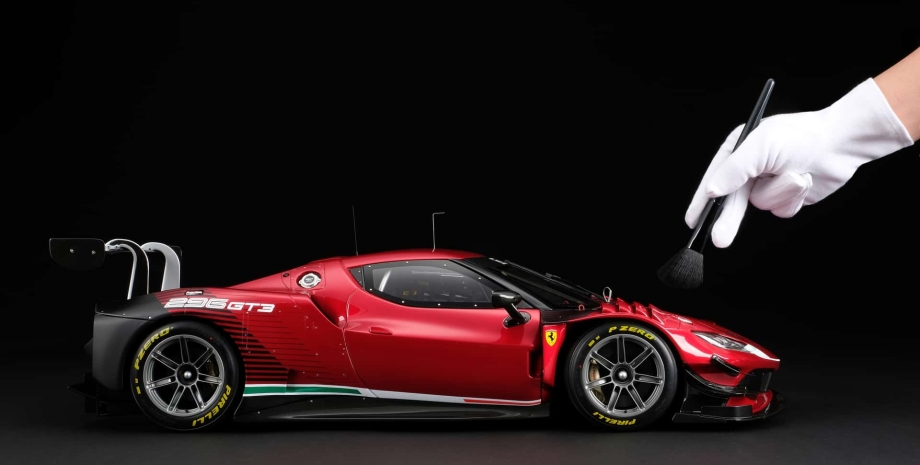 Модель Ferrari 296 GT3, Ferrari 296 GT3, модель Ferrari, копія Ferrari