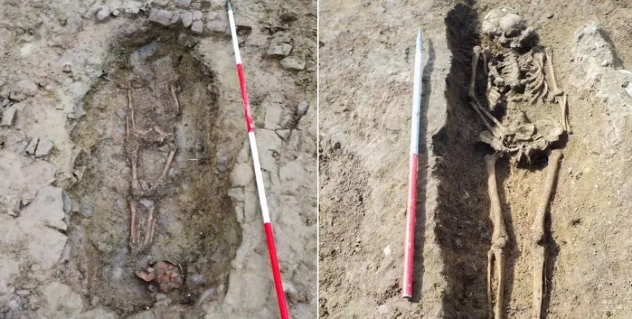 В древнем захоронении ученые нашли останки римского солдата и загадочный обезглавленный скелет