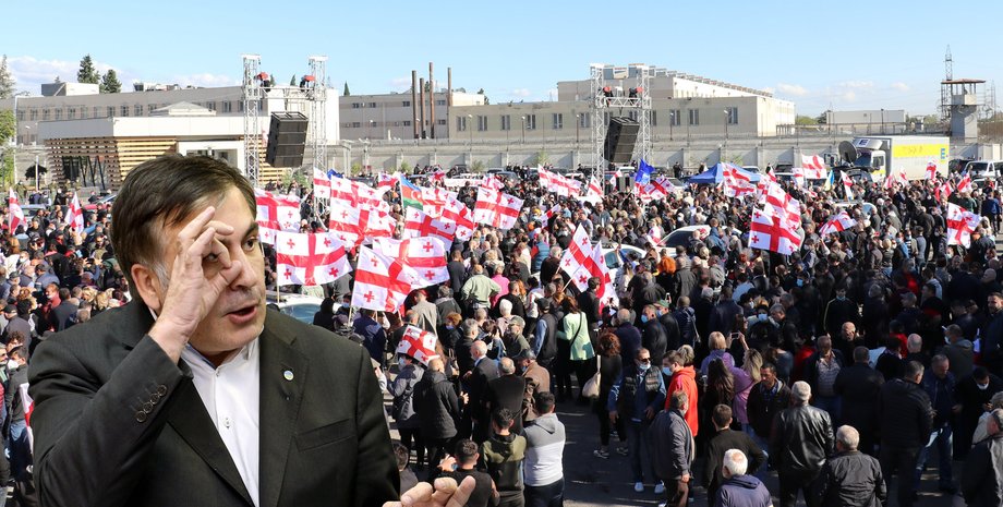 Михеил Саакашвили в Грузии