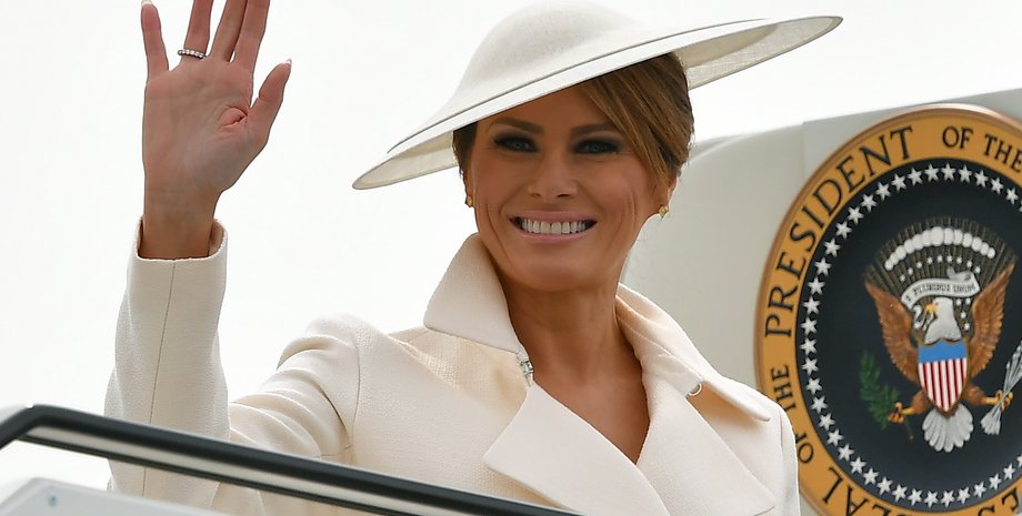 Мелания Трамп, модный образ