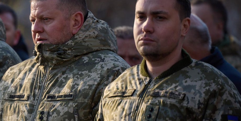 Кирилл Буданов, Валерий Залужный, Главнокомандующий ВСУ, ГУР МОУ, начальник разведки