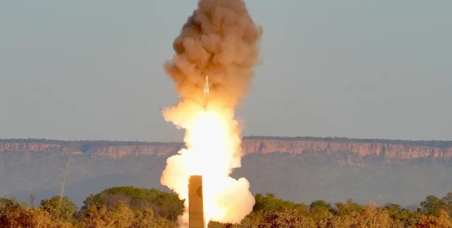 Испытания пусковой остановки "Тифон"