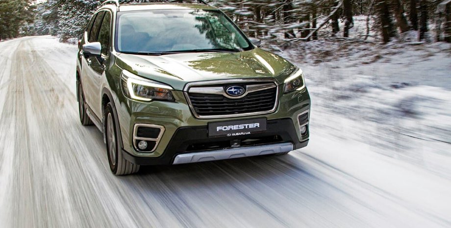 Subaru Forester e-Boxer, зимний тест-драйв, поезда на гибридном авто