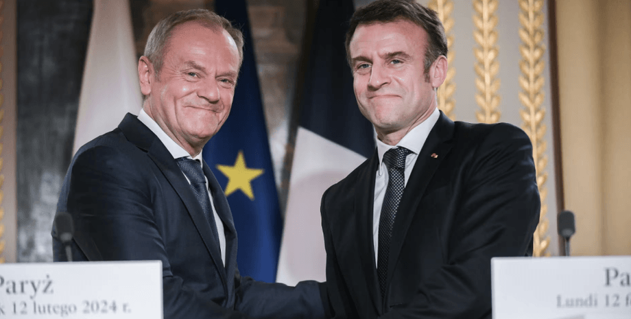 Макрон и Туск