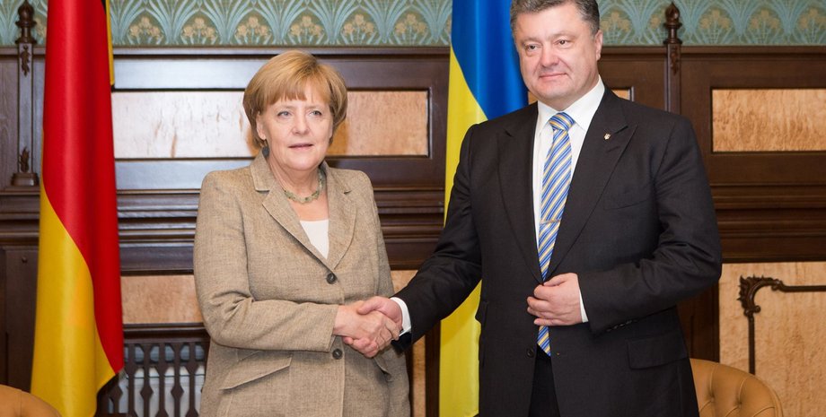 Ангела Меркель и Петр Порошенко / Фото: пресс-служба президента