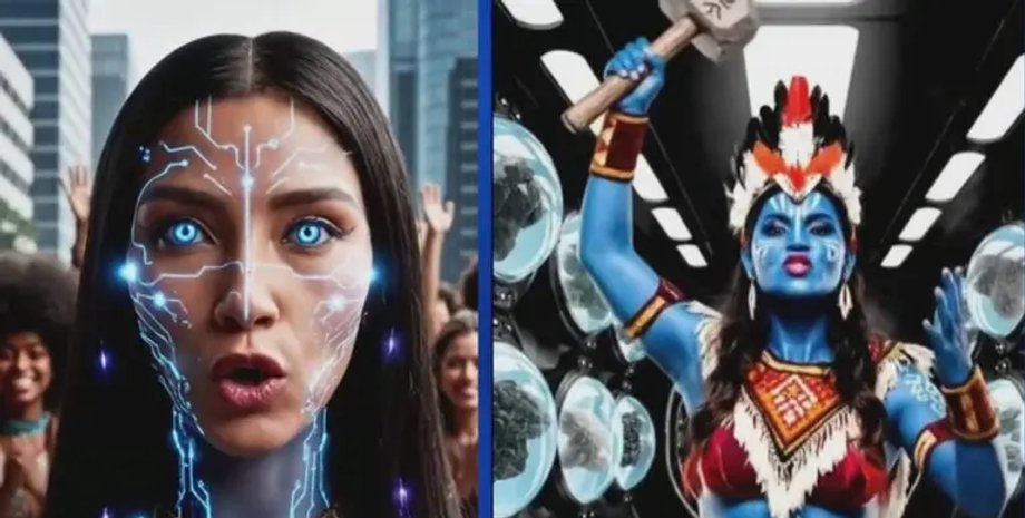 ИИ кандидат Гайтана Колумбия