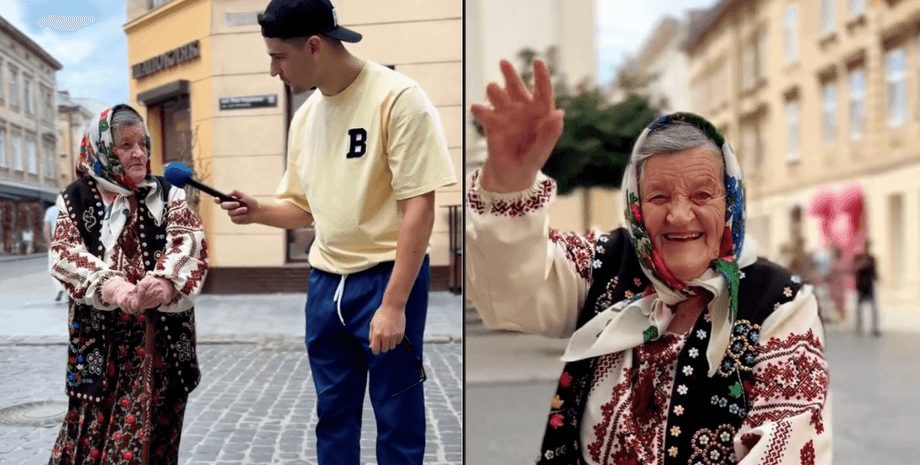 Николас Карма спросил об образе 92-летней бабушки на улицах Львова