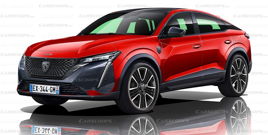 Новый Peugeot 4008, Peugeot 4008, кроссовер Peugeot, купе-кроссовер Peugeot