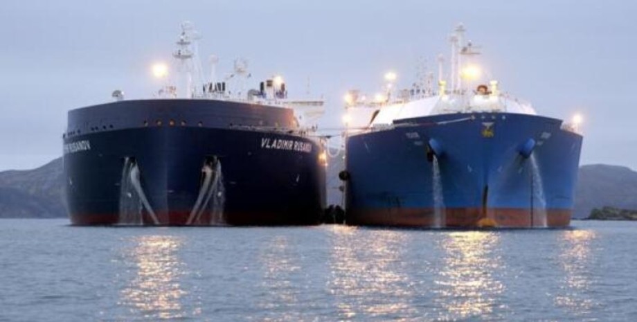 Перевалка нефти с судна на судно, покупка российской нефти, отключение транспондеров, Атлантический океан