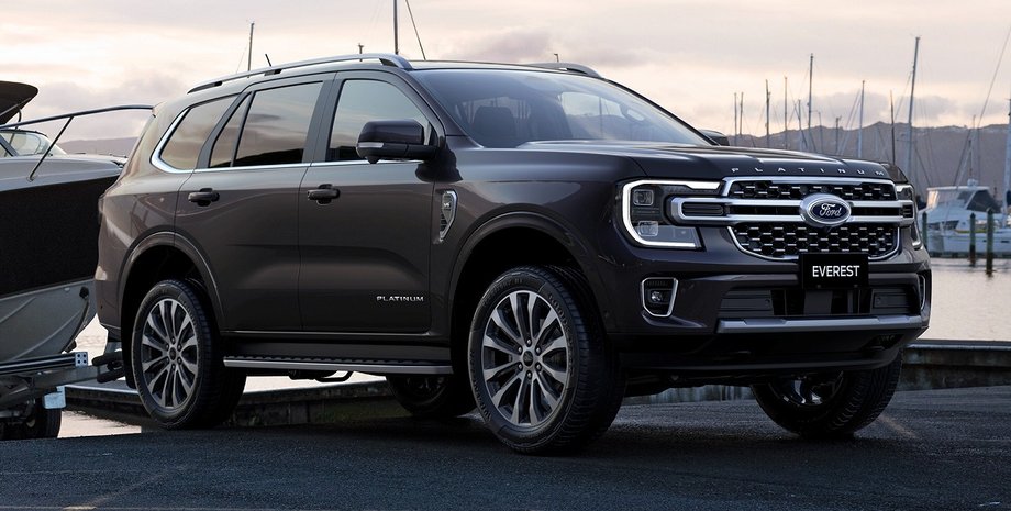 Ford Everest 2022 дизайн, Ford Everest 2022 зовнішність