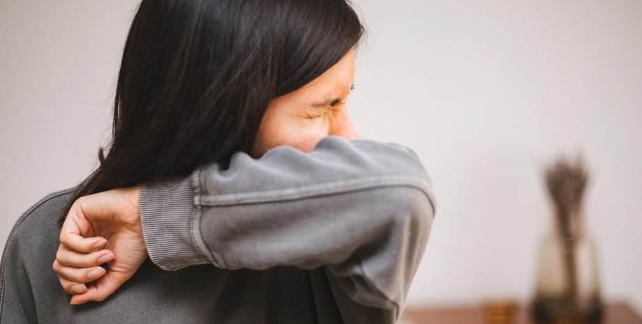 чхання, жінка, фото