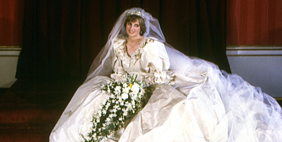 принцесса Диана, свадебное платье