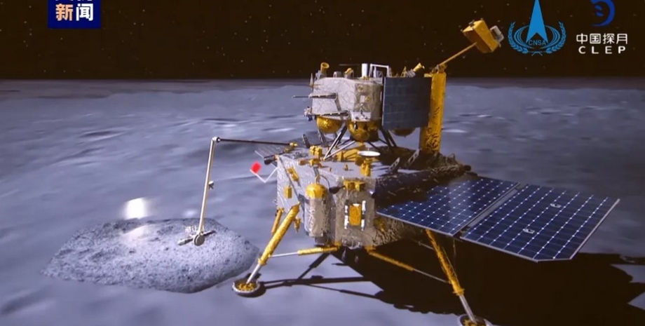 модуль Чан'е-6, Місяць