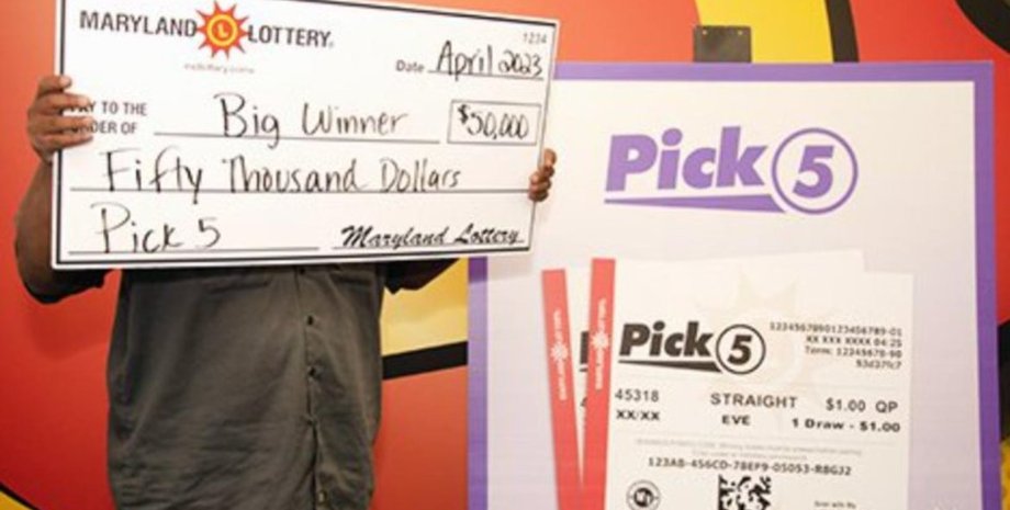 Лотерея, приз, джекпот, переможець, чек