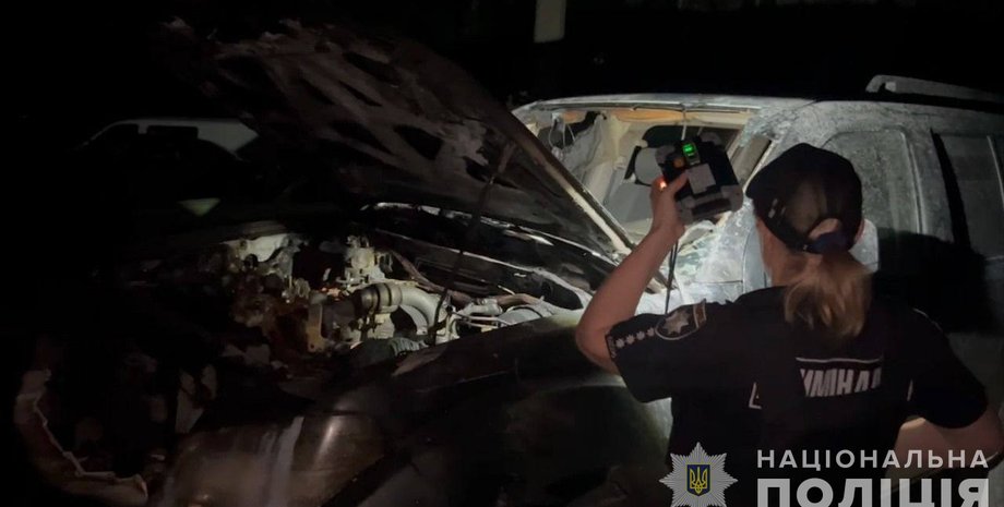 підпал, пожежа, підпал машини, підпал авто